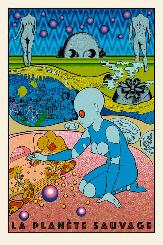  by Chuck Sperry titled Chuck Sperry - "Fantastic Planet" Print