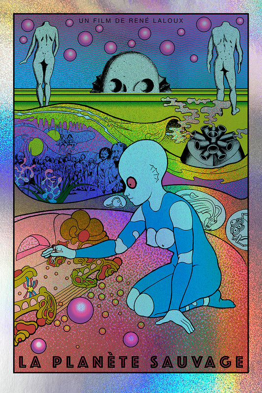  by Chuck Sperry titled Chuck Sperry - "Fantastic Planet" Sparkle AP