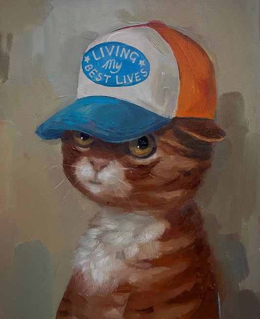  by Alison Friend titled Alison Friend - "Living My Best Lives" Print