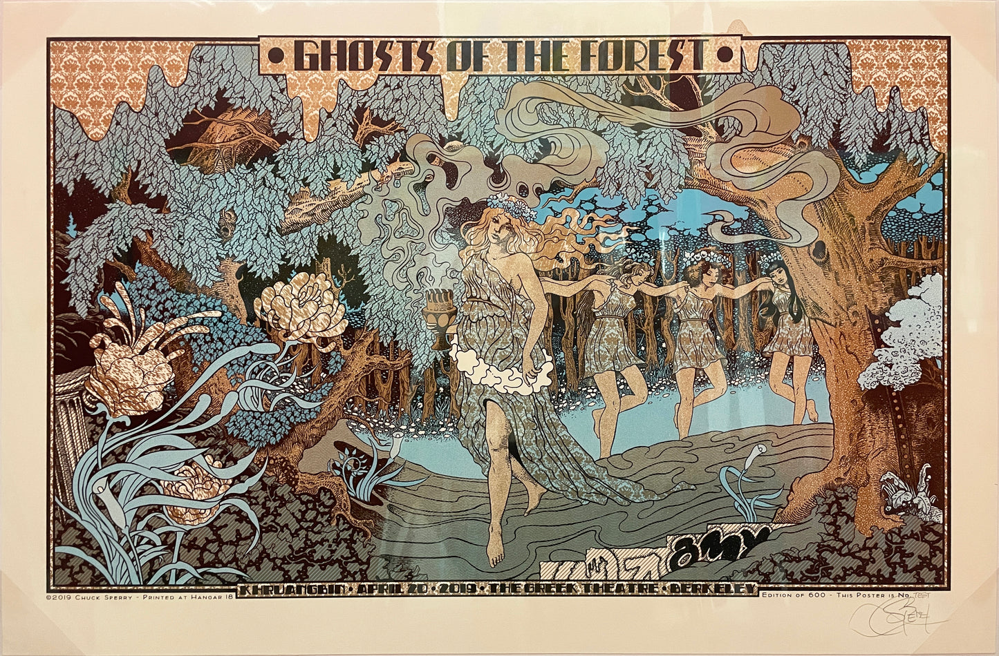  by Chuck Sperry titled Chuck Sperry - "Ghosts of The Forest" Test Print