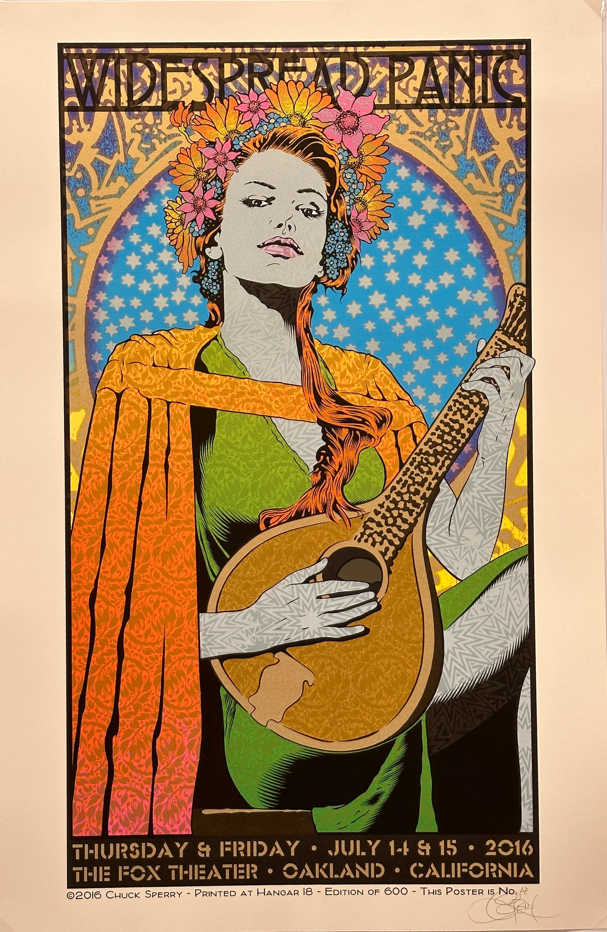  by Chuck Sperry titled Chuck Sperry - "Widespread Panic - Terpsichore"