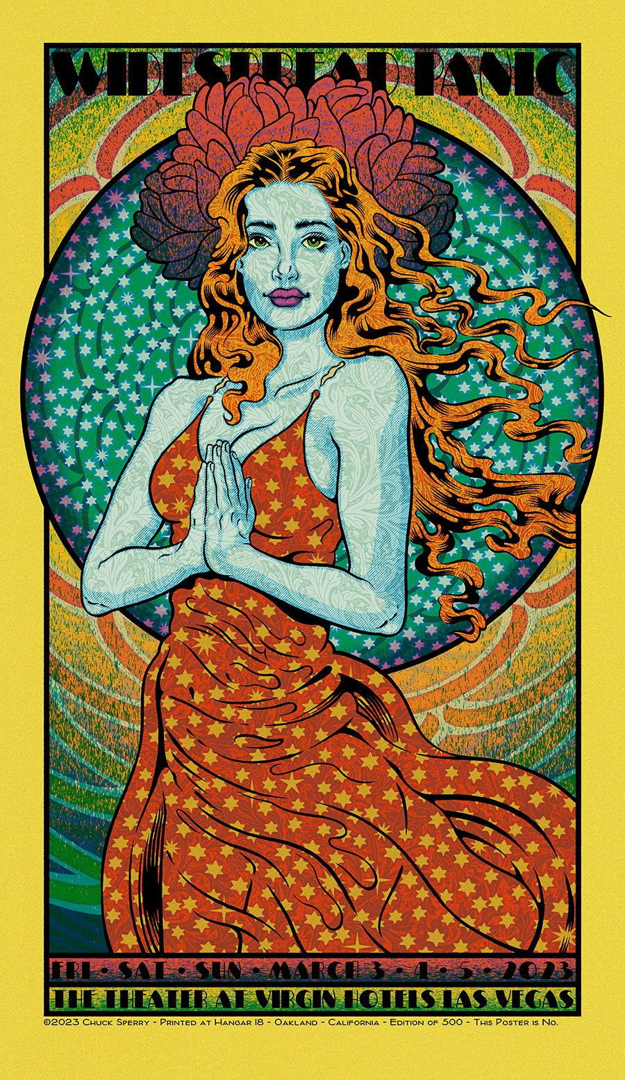  by Chuck Sperry titled Chuck Sperry - "Widespread Panic, Venus" Print