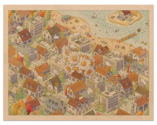  by Felicia Chiao titled Felicia Chiao - "The Sunny City" Print