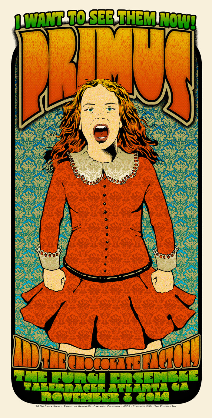 by Chuck Sperry titled Chuck Sperry - "Primus “Veruca Salt" AP