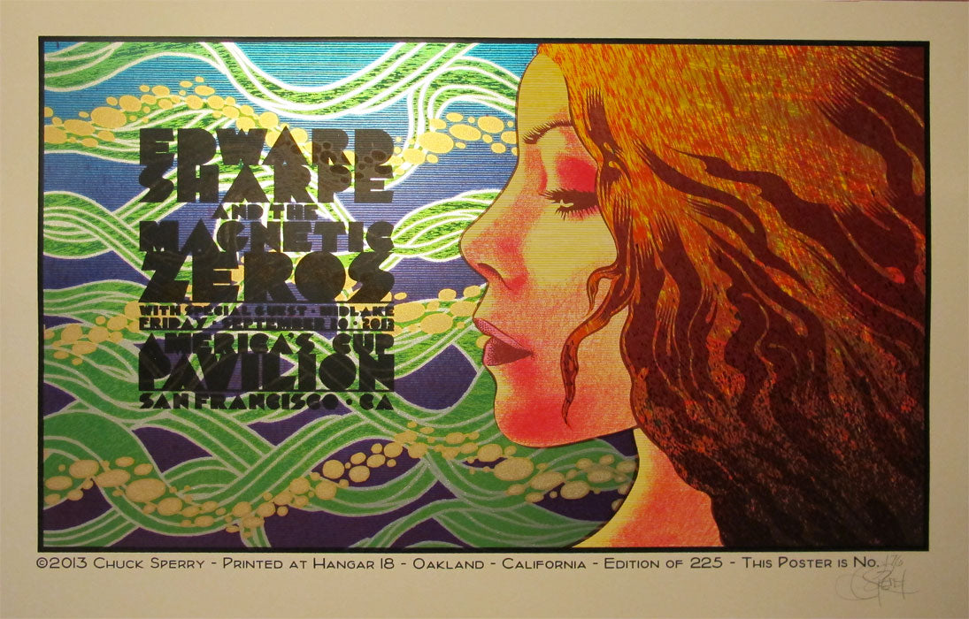 by Chuck Sperry titled Chuck Sperry - "Edward Sharpe, “America’s Cup" Print