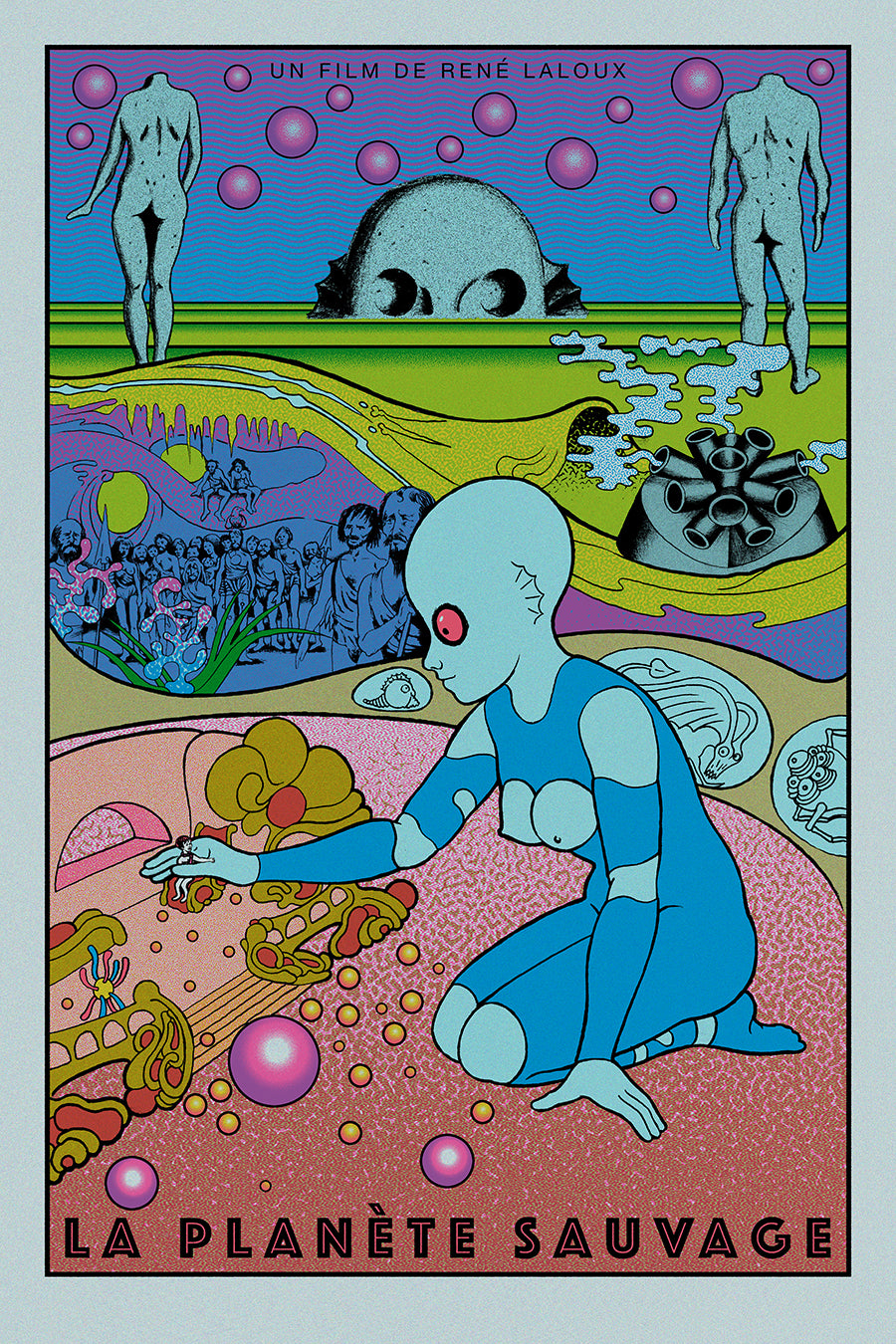 by Chuck Sperry titled Chuck Sperry - "Fantastic Planet" Silver AP
