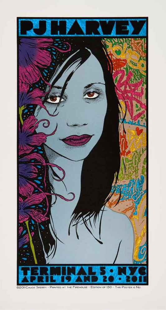  by Chuck Sperry titled Chuck Sperry - "PJ Harvey - NYC"