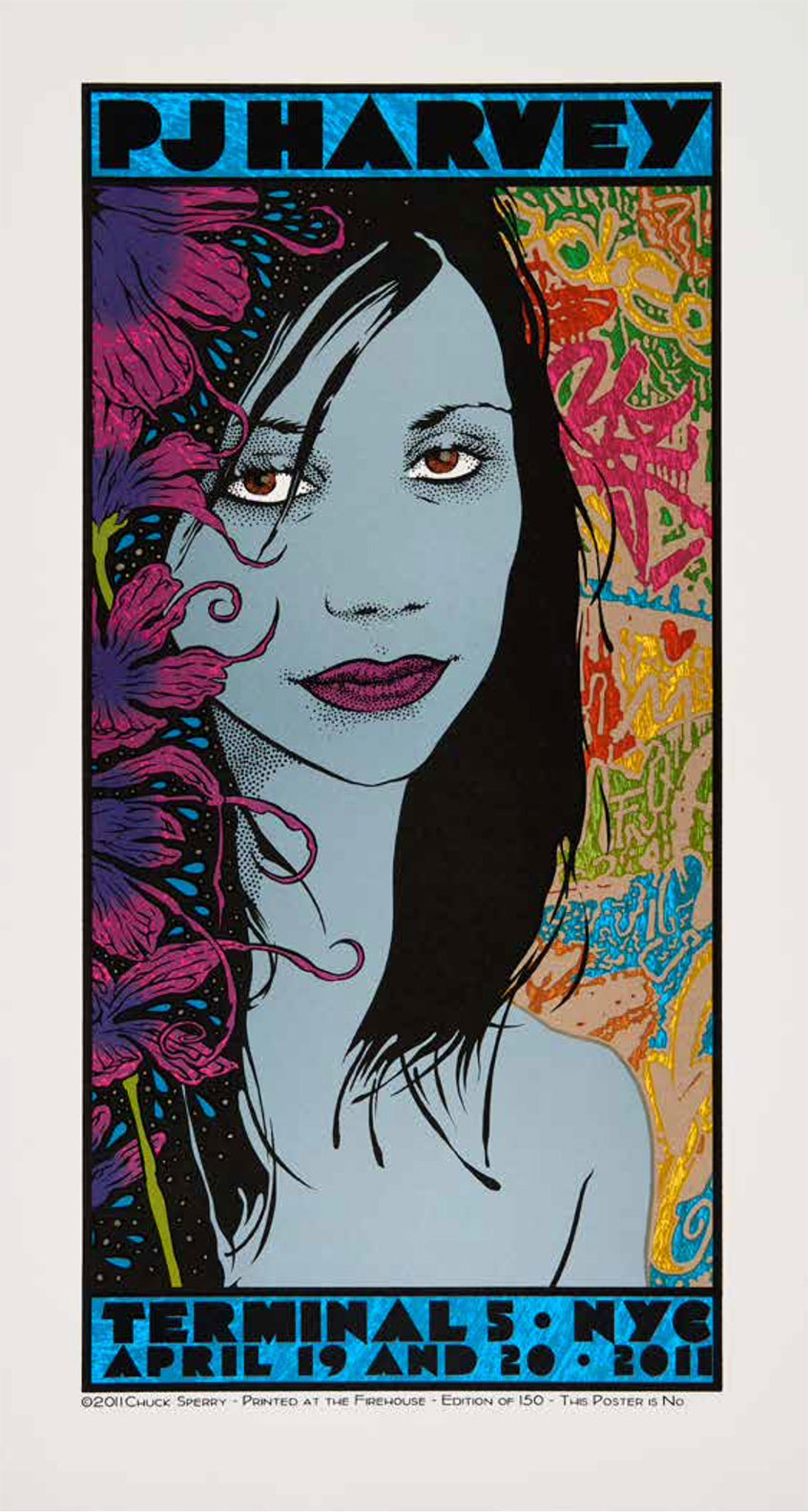 by Chuck Sperry titled Chuck Sperry - "PJ Harvey - NYC"