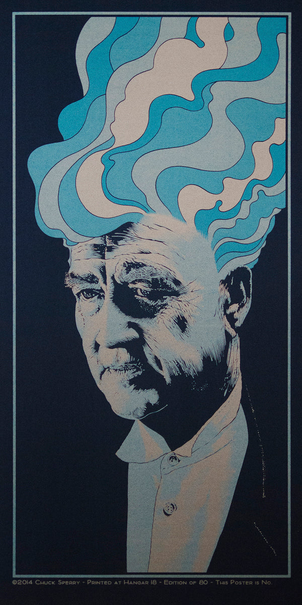 by Chuck Sperry titled Chuck Sperry - "David Lynch “In Dreams”, Interstellar Blue" AP