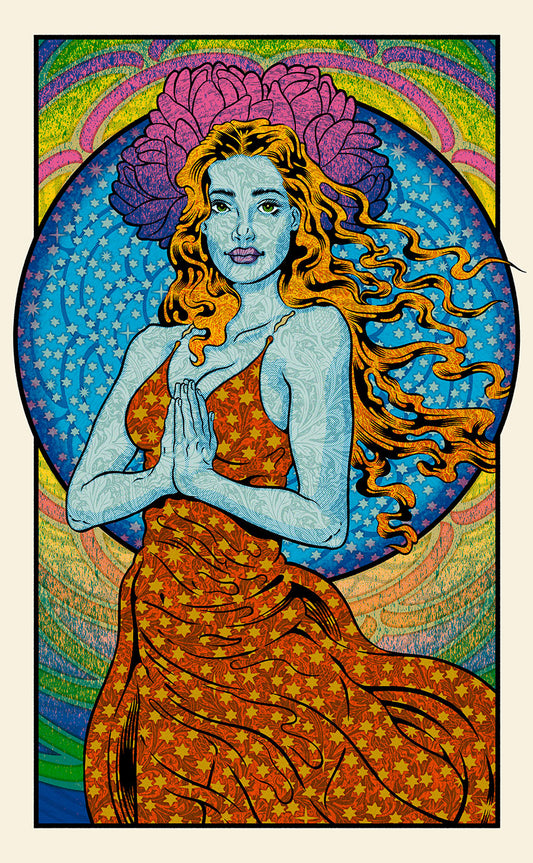  by Chuck Sperry titled Chuck Sperry - "Venus" Wood Panel Print