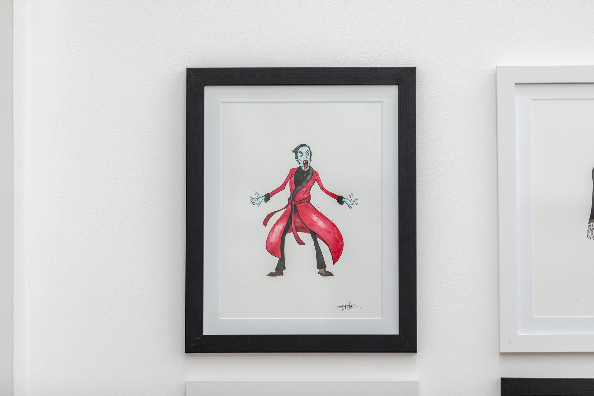 Original Artwork by Alex Pardee titled Alex Pardee - "Count Dracula (Renfield)"