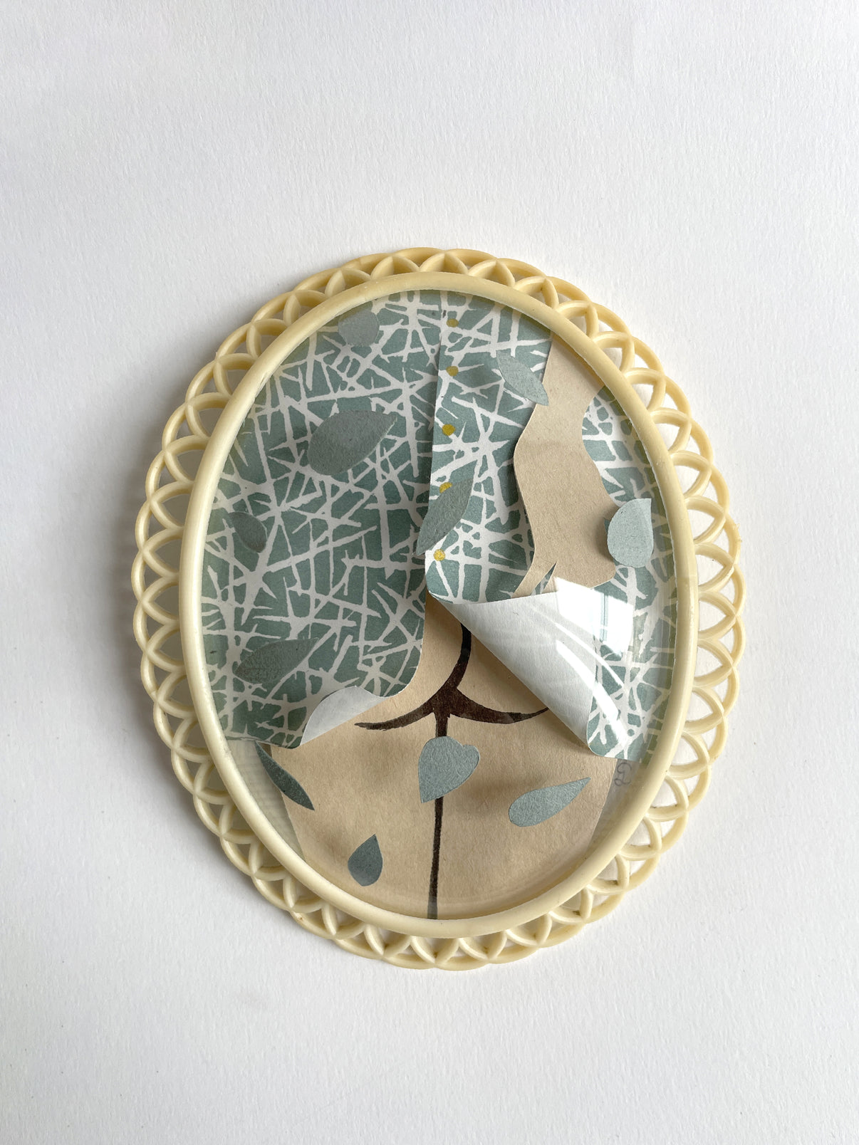 Original Artwork by Petites Luxures titled Petites Luxures - "Ex voto 4 - The wind"