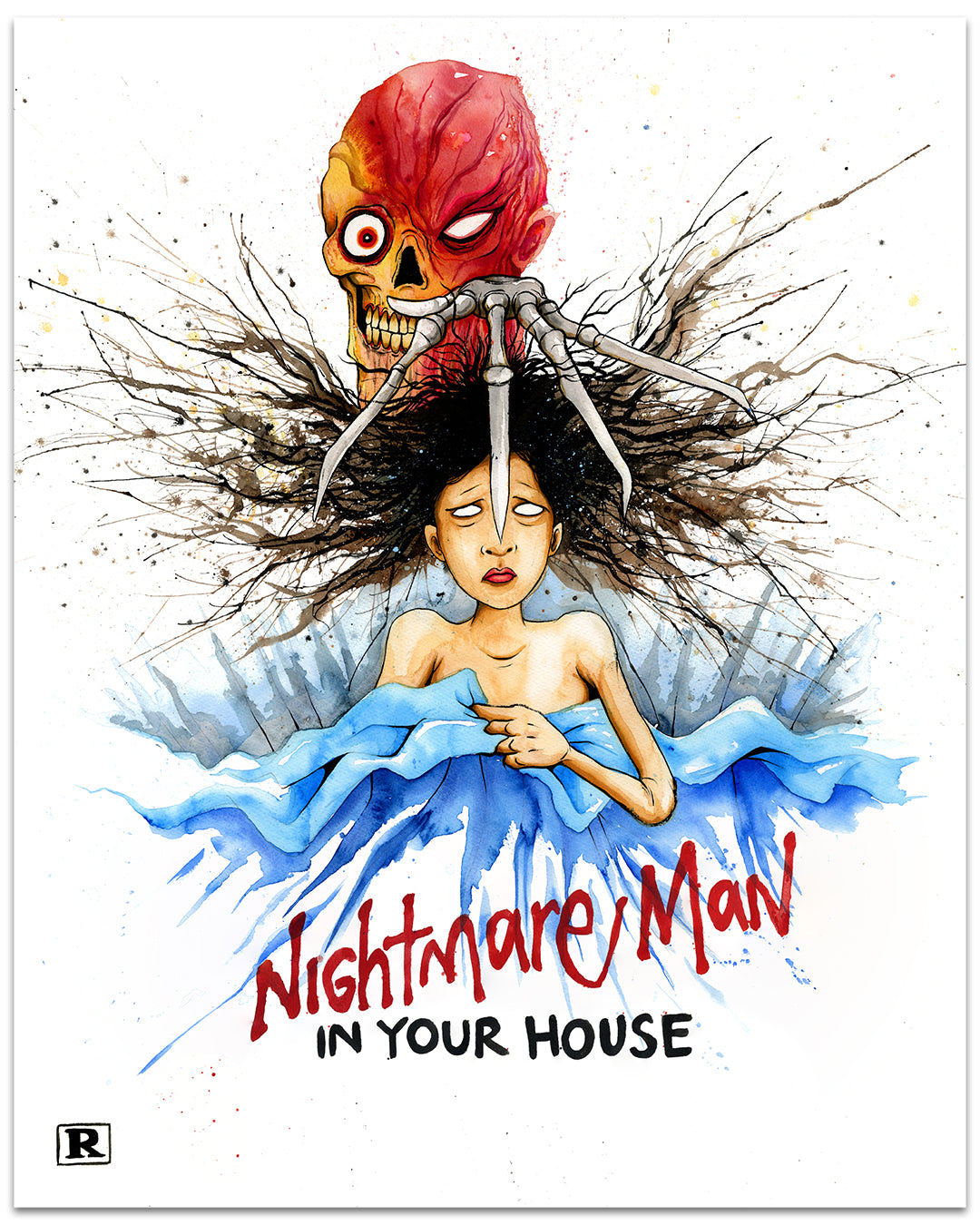 by Alex Pardee titled Alex Pardee - "Nightmare Man" Print