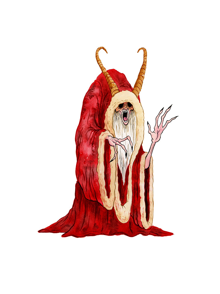 Original Artwork by Alex Pardee titled Alex Pardee - "Krampus (Krampus)"