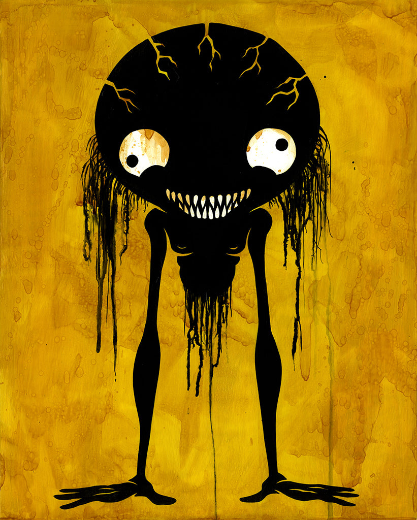 Original Artwork by Alex Pardee titled Alex Pardee - "Grandma (The Moldies)"