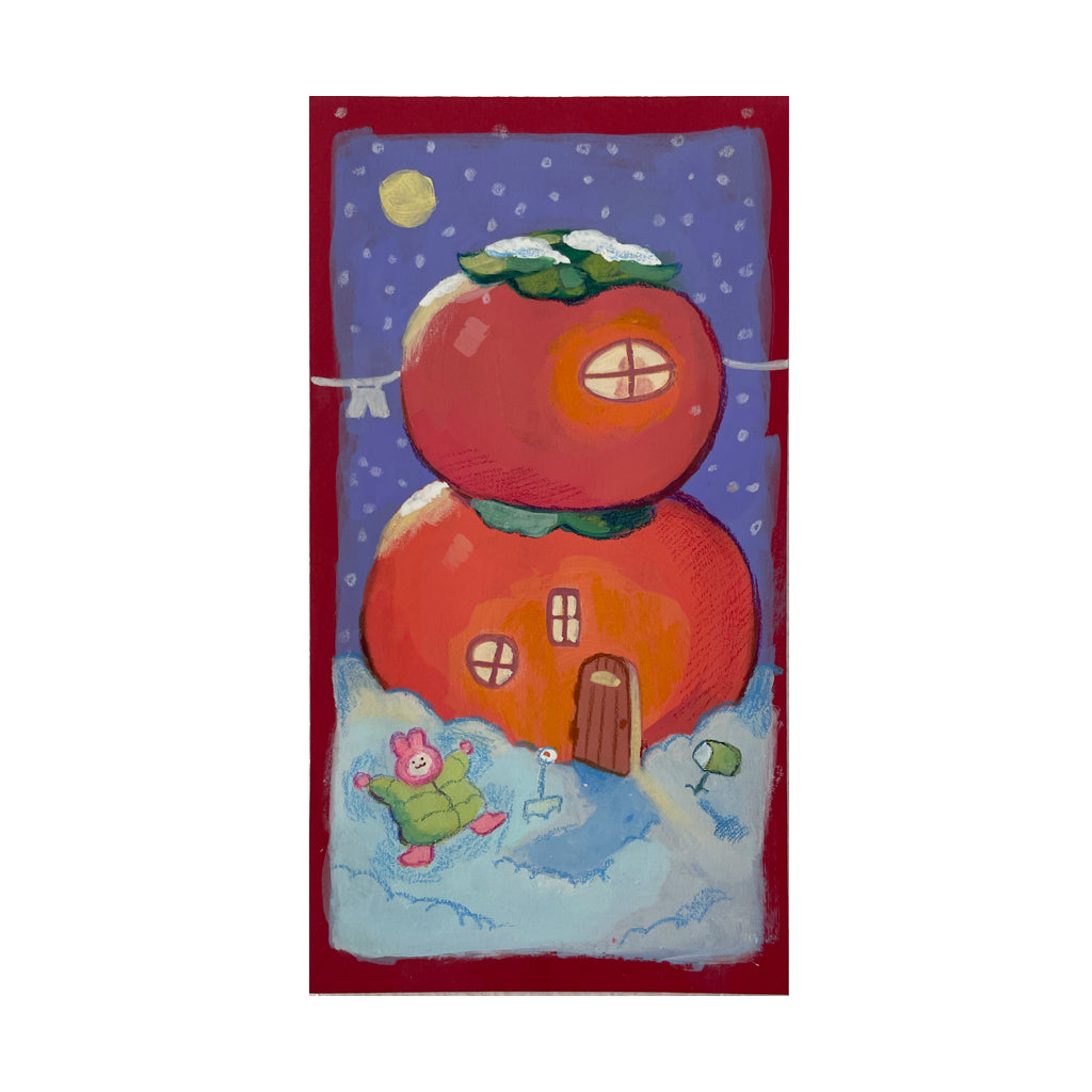 Original Artwork by Bonnie Wong titled Bonnie Wong - "Persimmon"