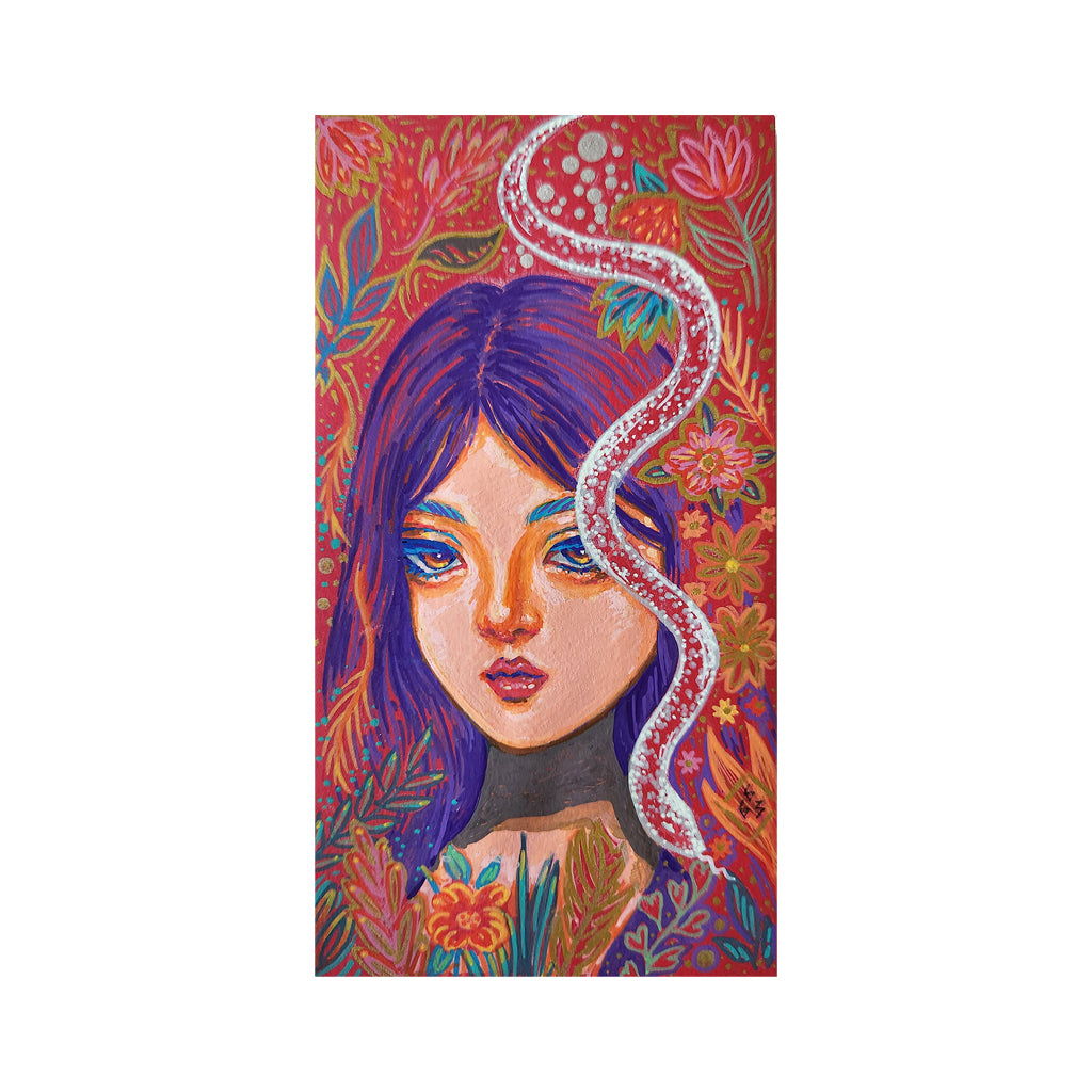 Original Artwork by China Cat 663 titled China Cat 663 - "Year of Snake"