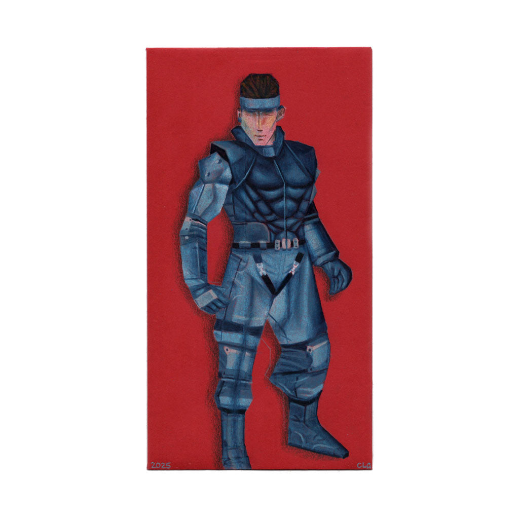 Original Artwork by Christian Leon Guerrero titled Christian Leon Guerrero - "MSG Snake"