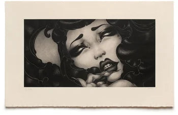 Print by ONEQ titled ONEQ - UneUne