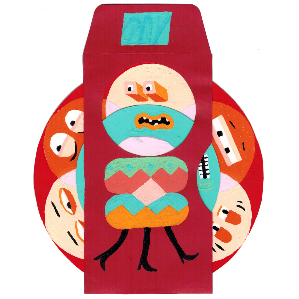 Original Artwork by Edward Ubiero titled Edward Ubiero - "Emotional State Generator: Tripod"