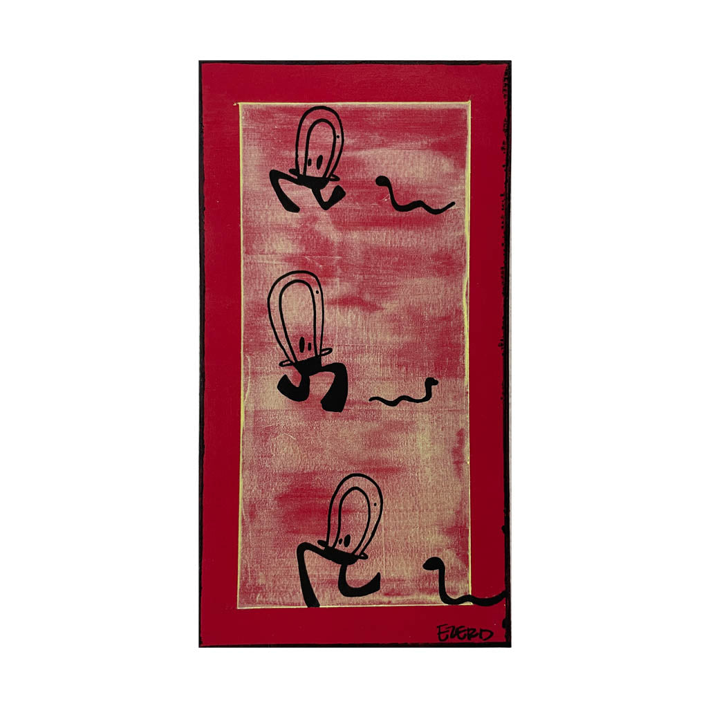 Original Artwork by Ezerd Land titled Ezerd Land - "Tag! You're It!"