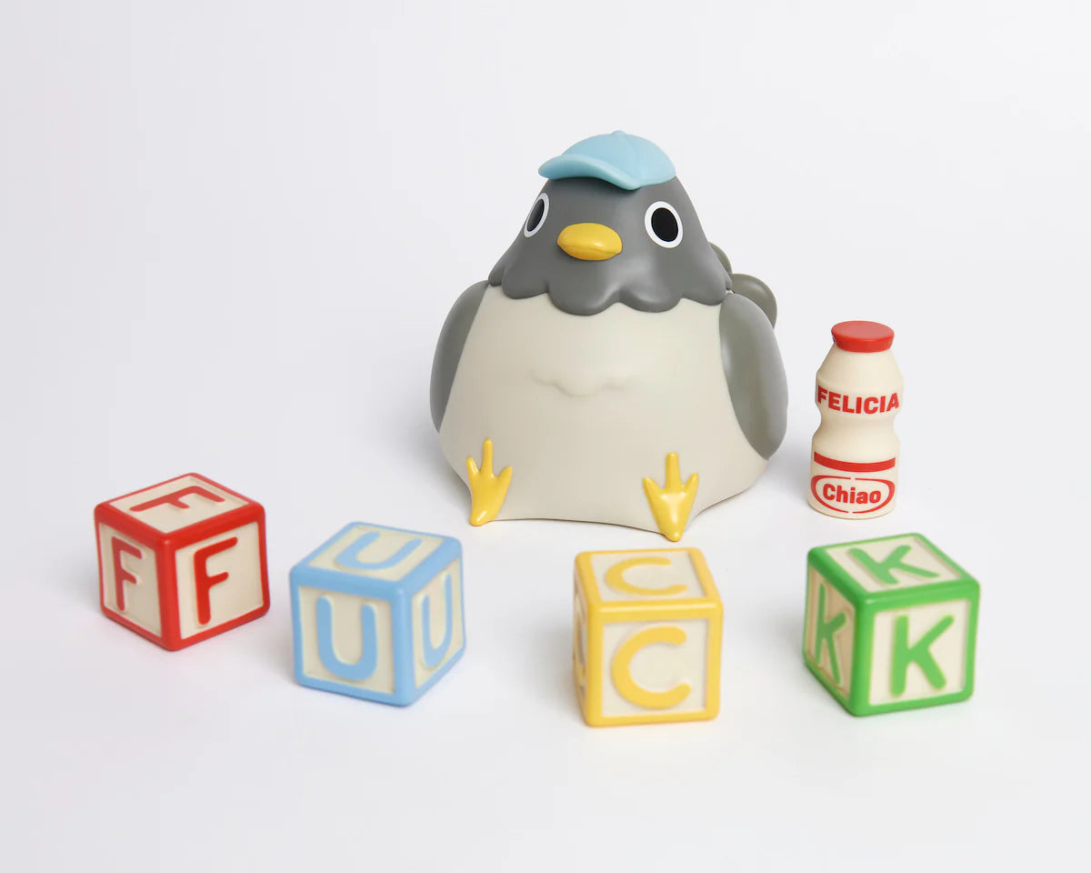 toy by Felicia Chiao titled Felicia Chiao - "Fuck Pigeon" Vinyl Figure