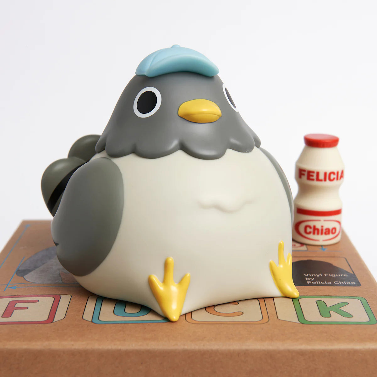 toy by Felicia Chiao titled Felicia Chiao - "Fuck Pigeon" Vinyl Figure