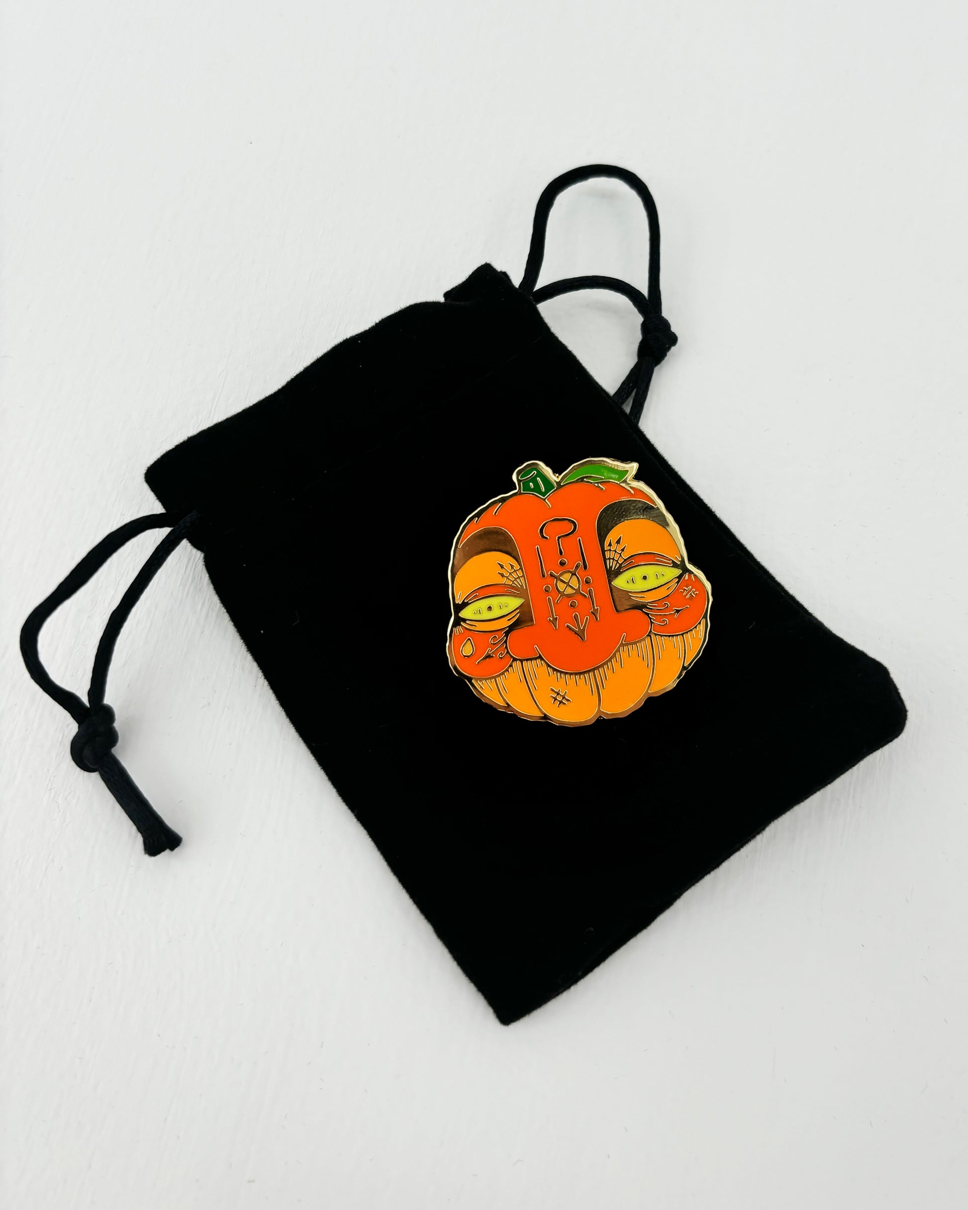  by GATS titled GATS - "GATS'O Lantern" Enamel Pin