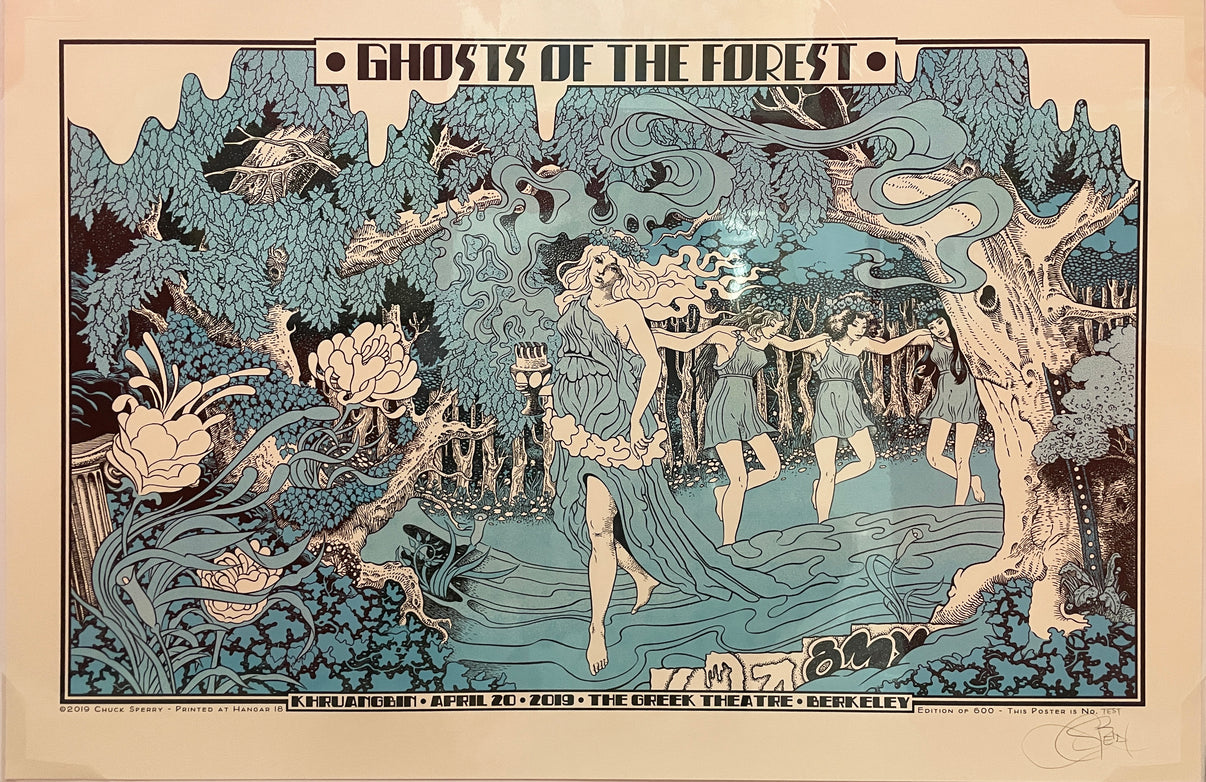 by Chuck Sperry titled Chuck Sperry - "Ghosts of The Forest" Test Print