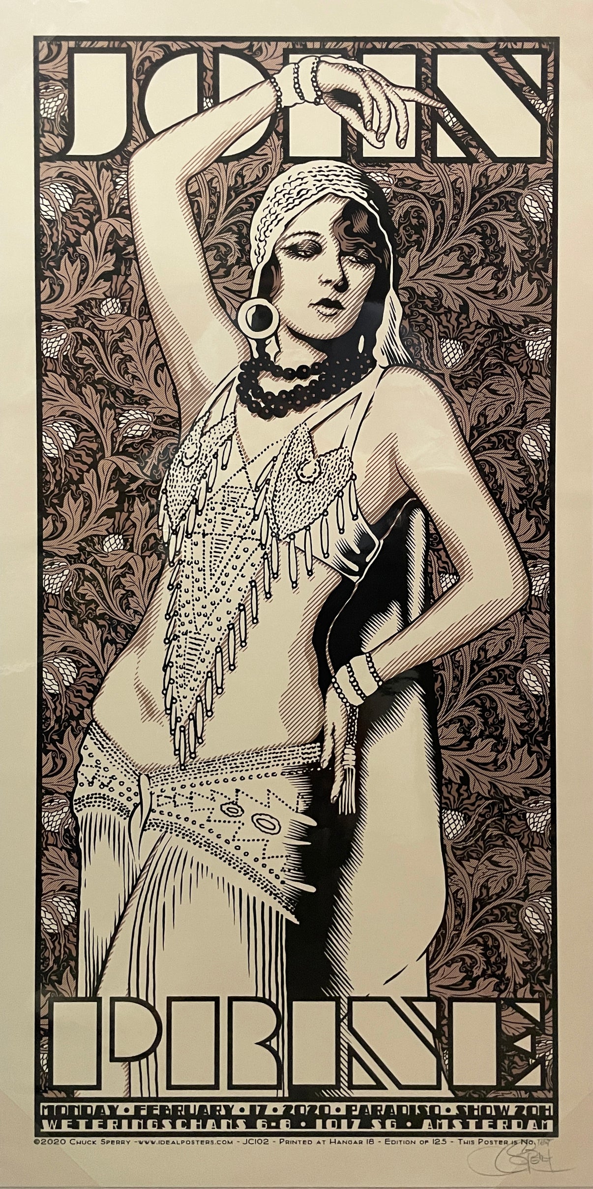  by Chuck Sperry titled Chuck Sperry - "John Prine" Test Print