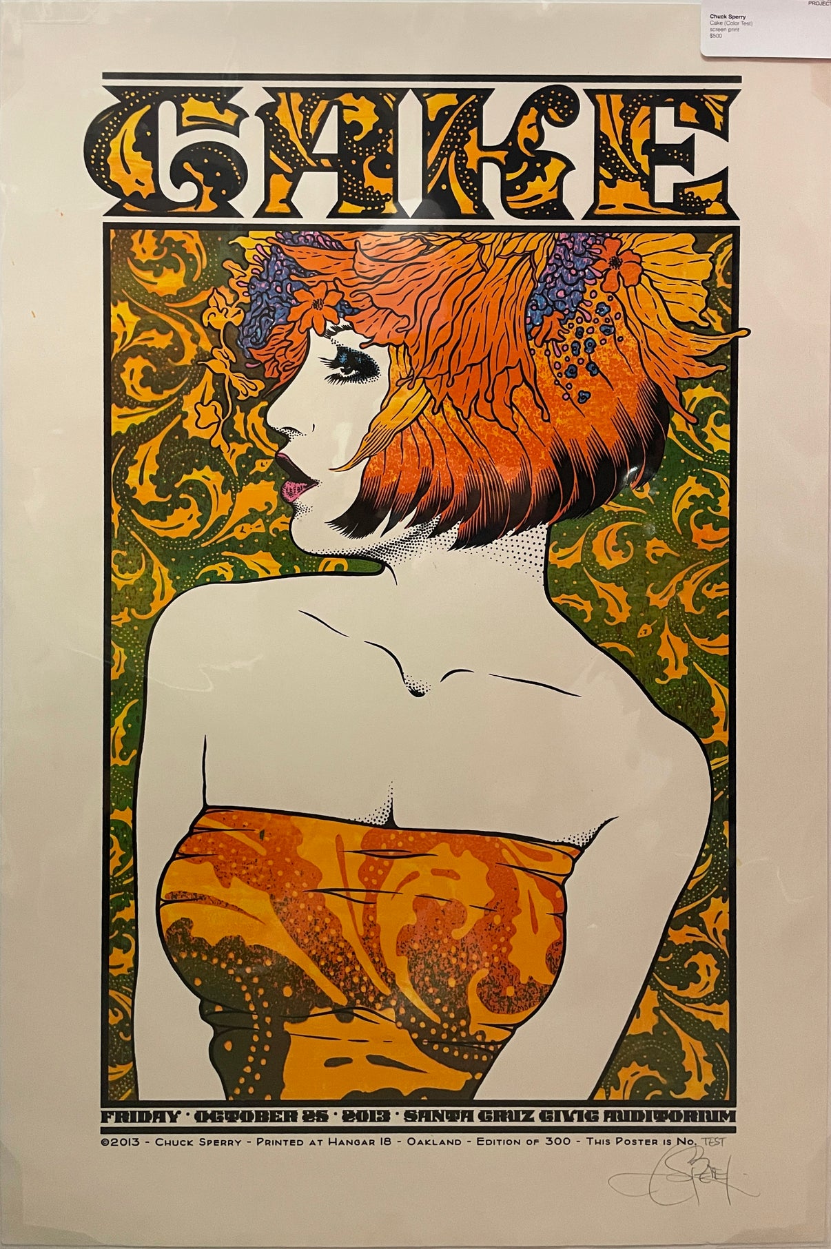 by Chuck Sperry titled Chuck Sperry - "Cake"