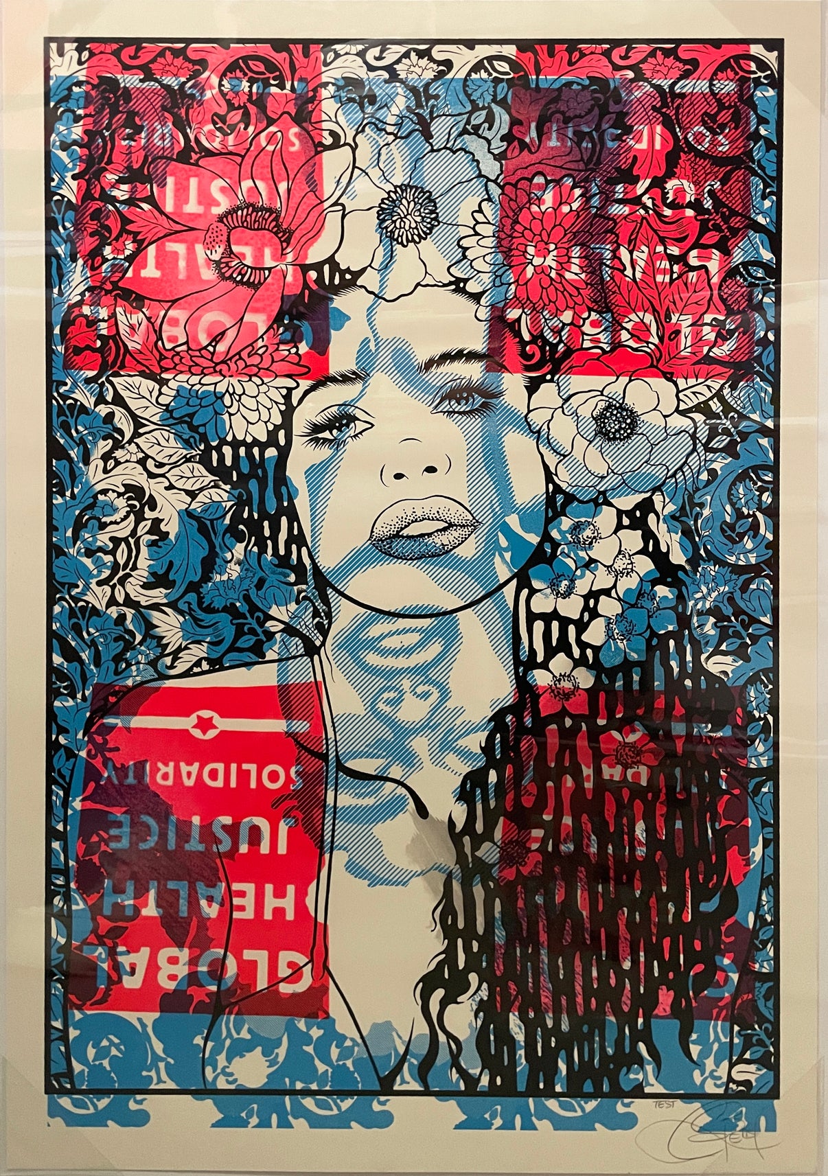 by Chuck Sperry titled Chuck Sperry - "Clio" Test Print