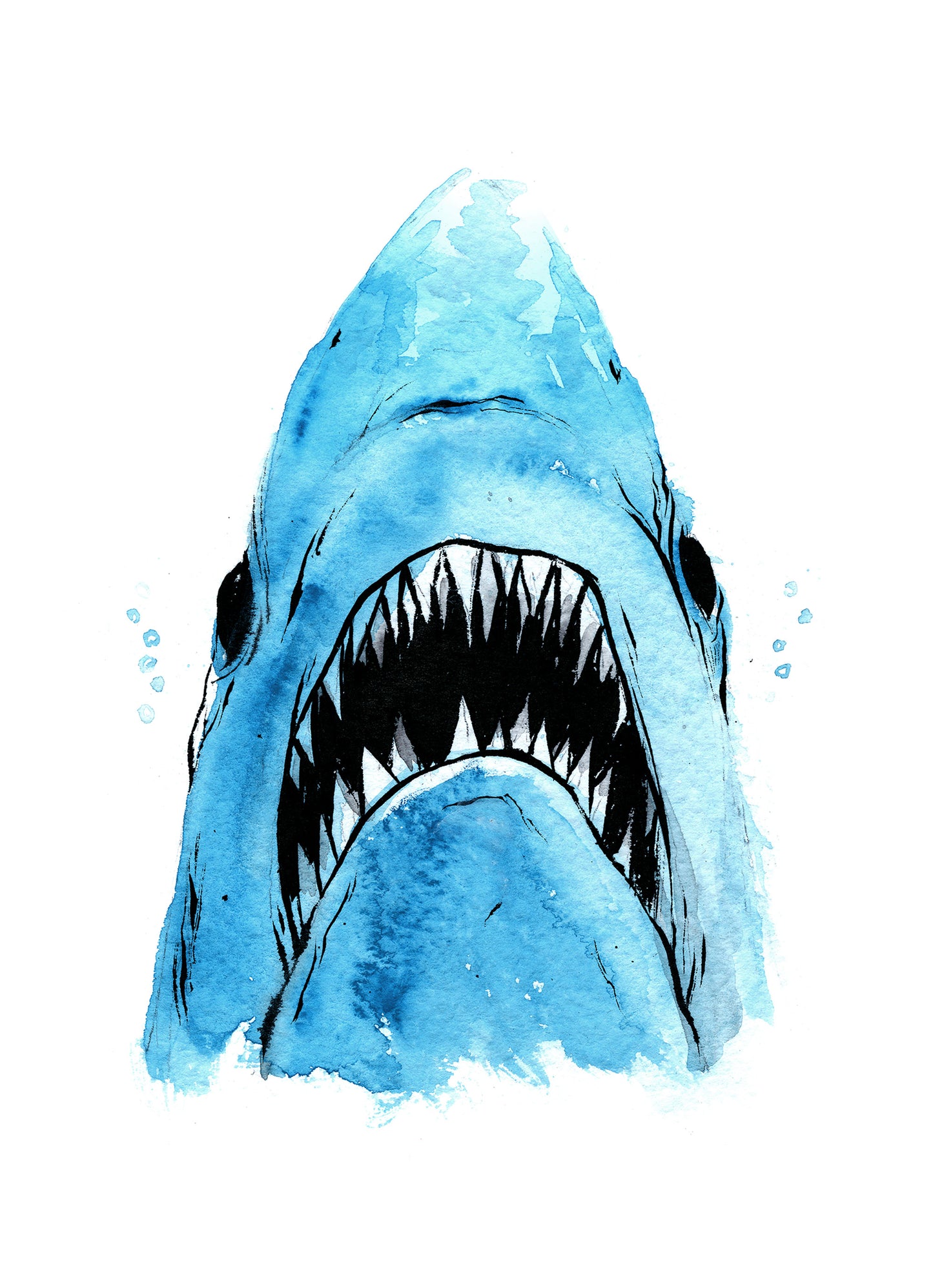 by Alex Pardee titled Alex Pardee - "JAWS" Print