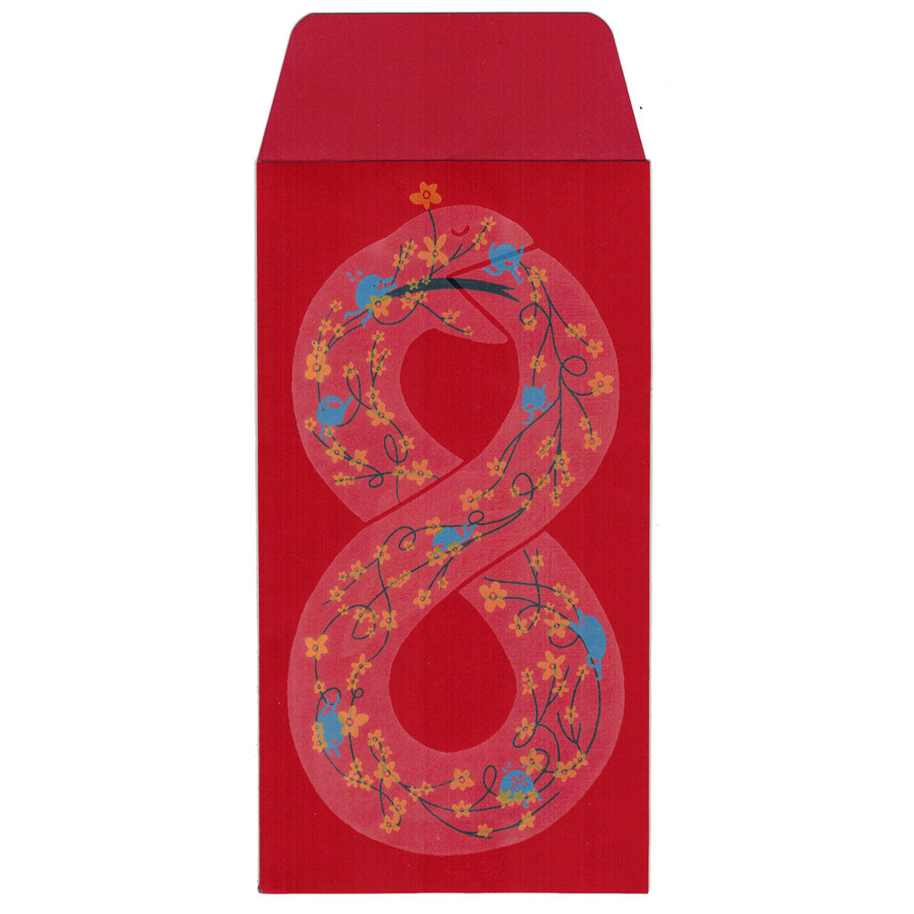 Original Artwork by Kim Ku titled Kim Ku - "Spring Snake"