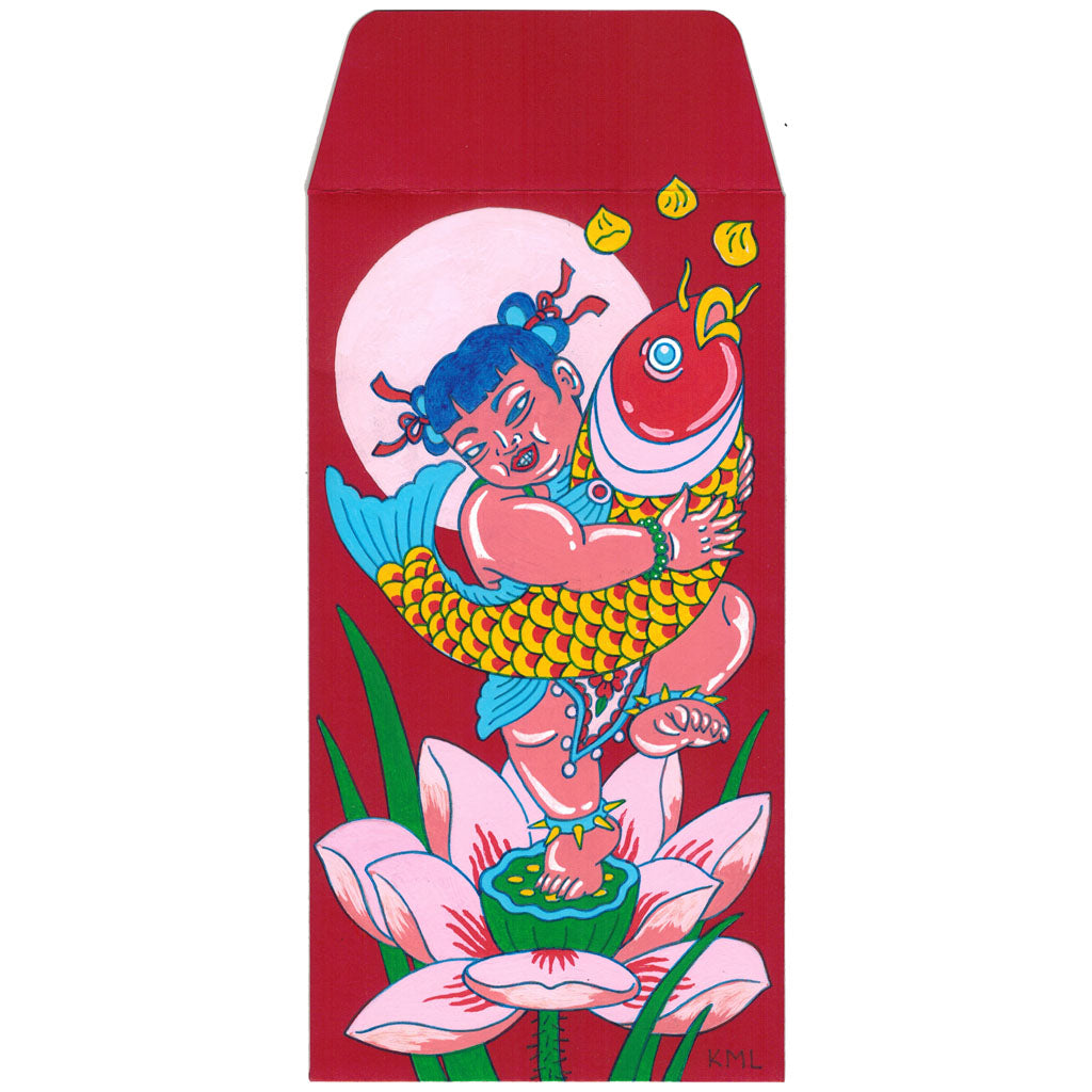 Original Artwork by Kristen Liu-Wong titled Kristen Liu-Wong - "A Year of Abundance"