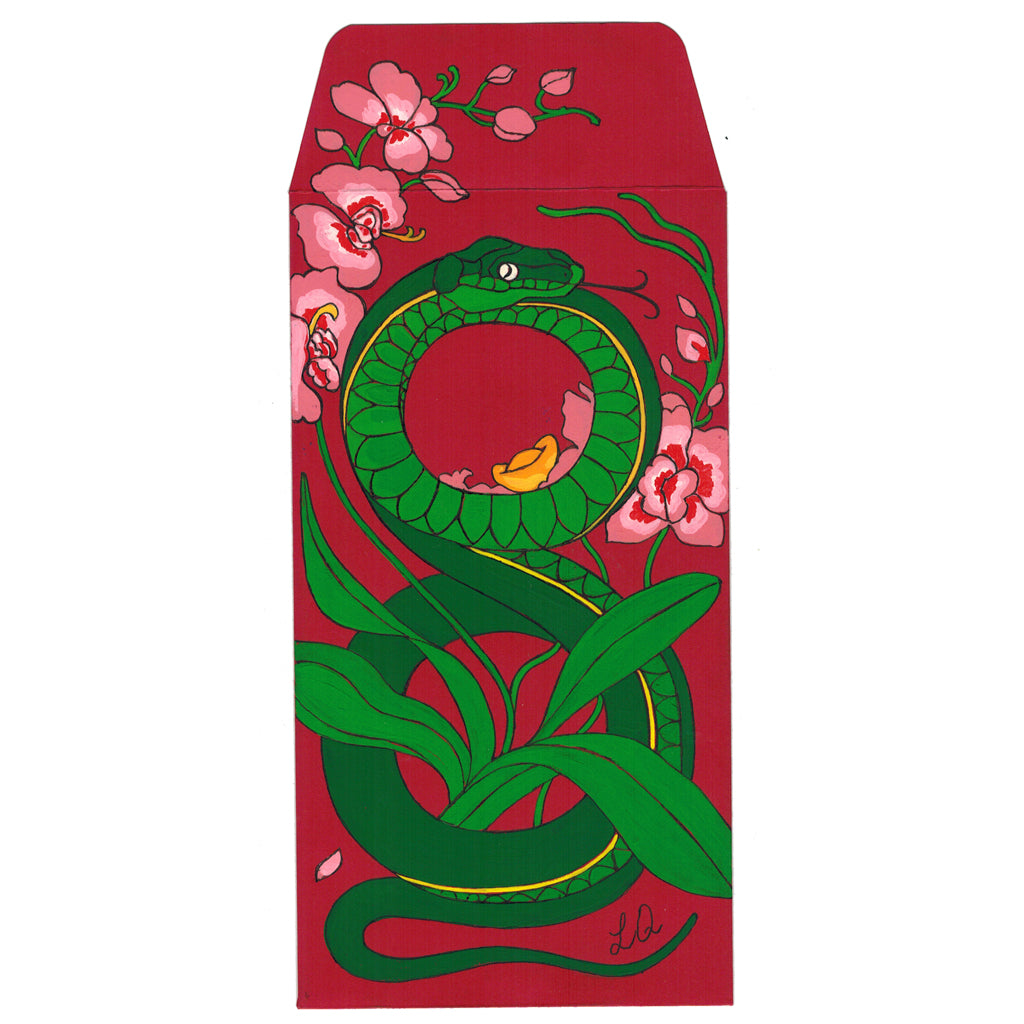 Original Artwork by Lily Qian titled Lily Qian - "Garden of Good Fortunes: Longevity"