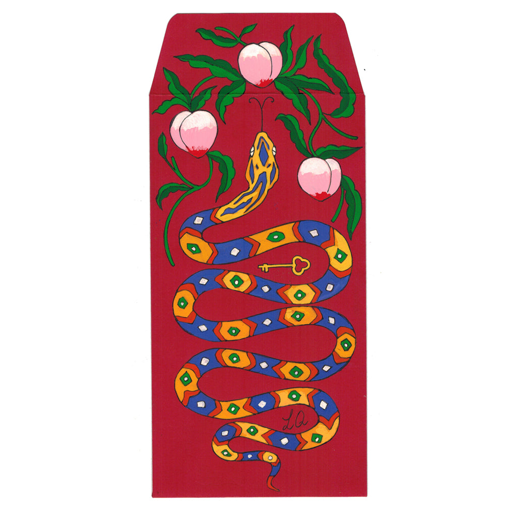 Original Artwork by Lily Qian titled Lily Qian - "Garden of Good Fortunes: Luck"