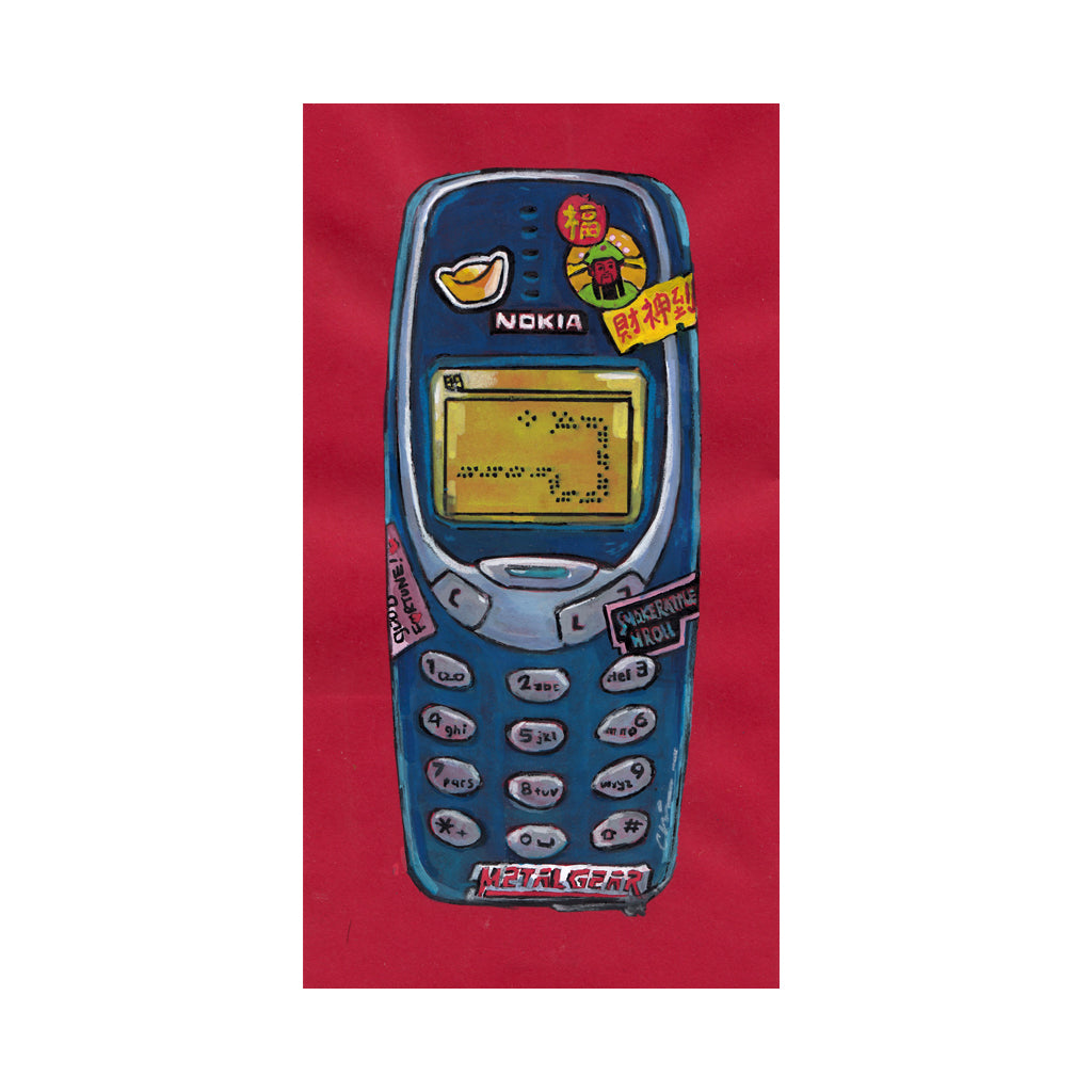 Original Artwork by Louie Chin titled Louie Chin - "T9-Snake"