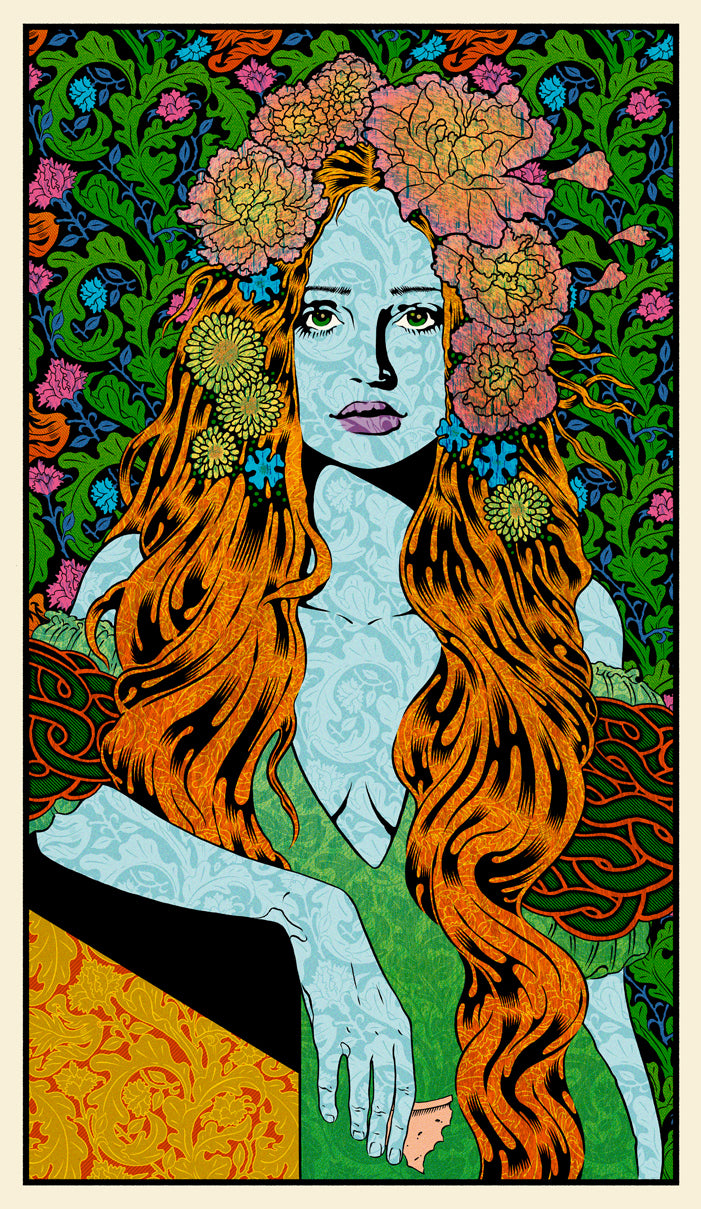 by Chuck Sperry titled Chuck Sperry - "The Ostracon" Wood Panel Print