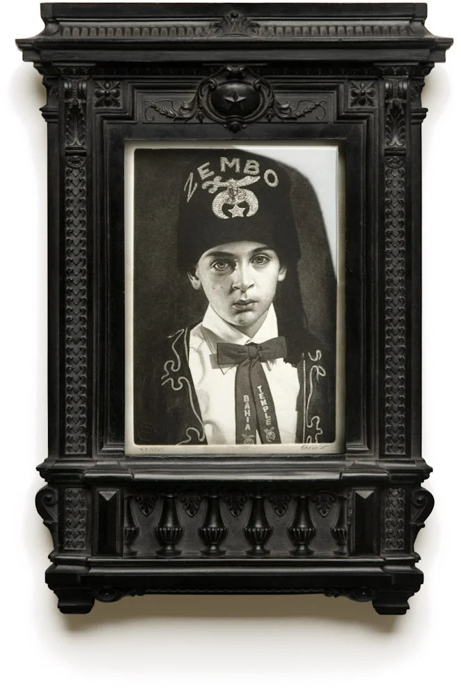 Print by Ron English titled Ron English - Zembo Boy
