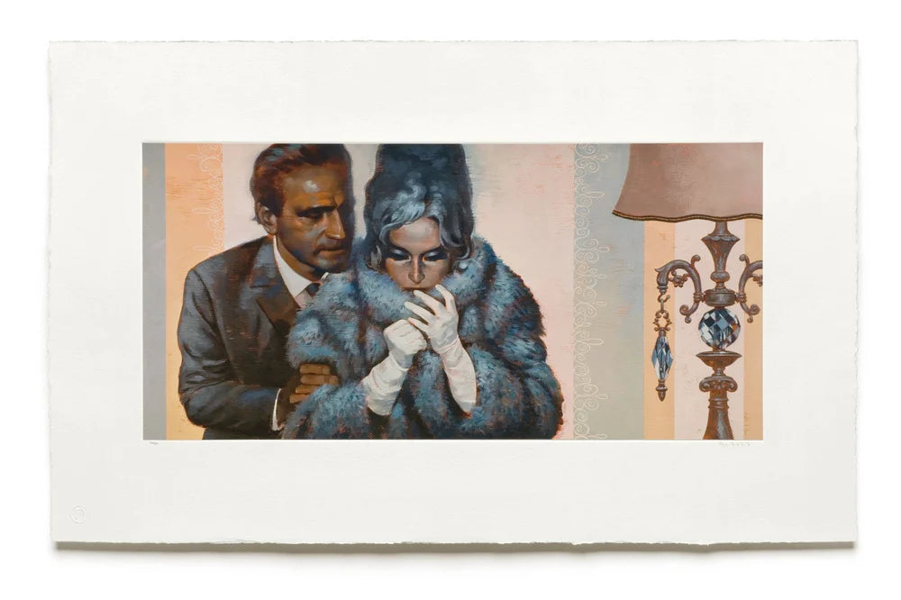 Print by Glenn Barr titled Glenn Barr - Evening (Printers Proof)