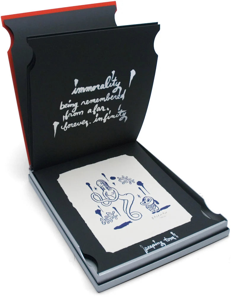 Print by Gary Baseman titled Gary Baseman - Unattainable Beauty (Deluxe)