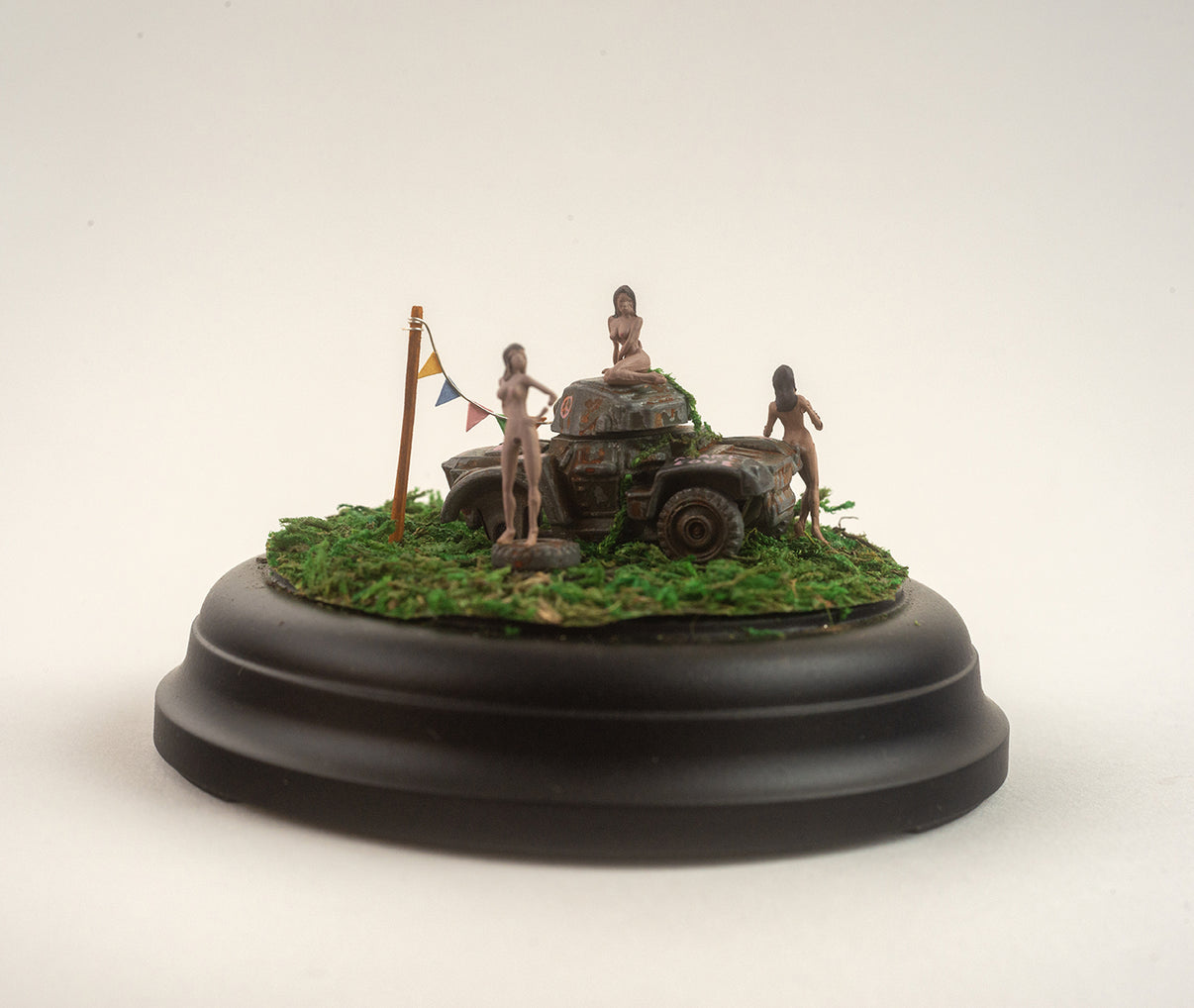 Original Artwork by Petites Luxures titled Petites Luxures - "le Char à poils"