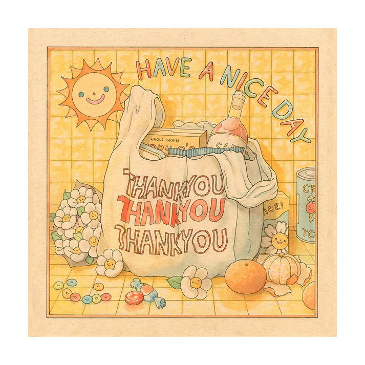 Print by Felicia Chiao titled Felicia Chiao - "Have a Nice Day" Print