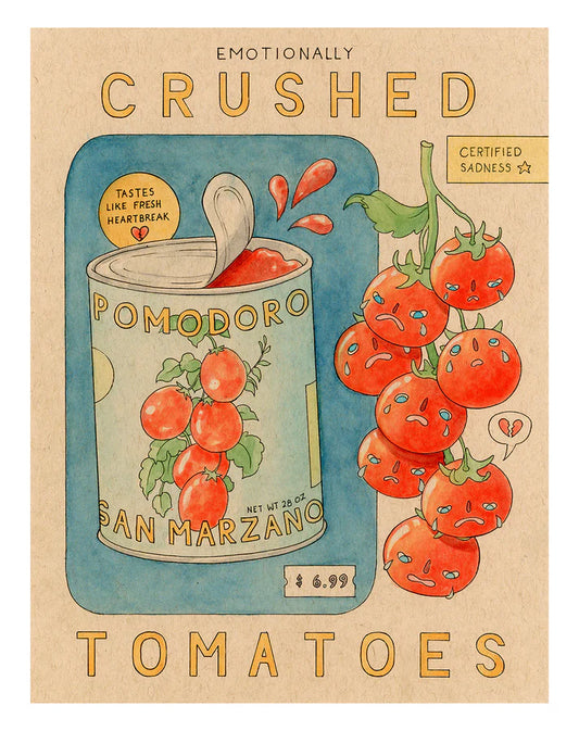 Print by Felicia Chiao titled Felicia Chiao - "Tomatoes" Print