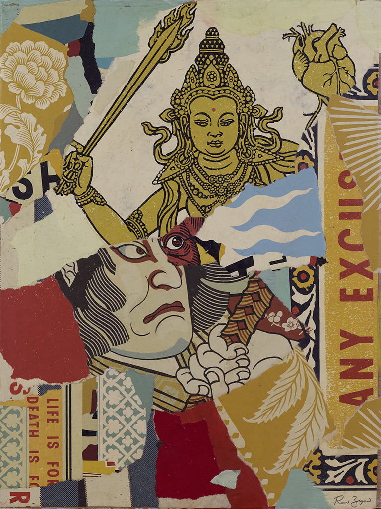 Original Artwork by Ravi Zupa titled Ravi Zupa - "Life is For"