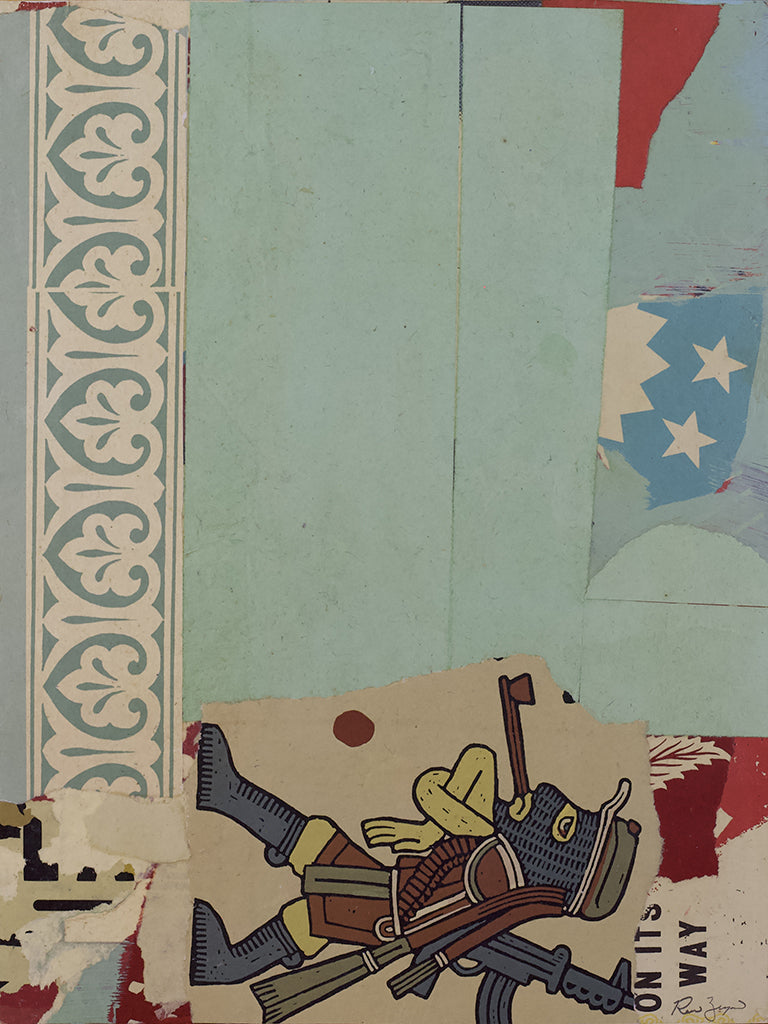 Original Artwork by Ravi Zupa titled Ravi Zupa - "On It's Way"