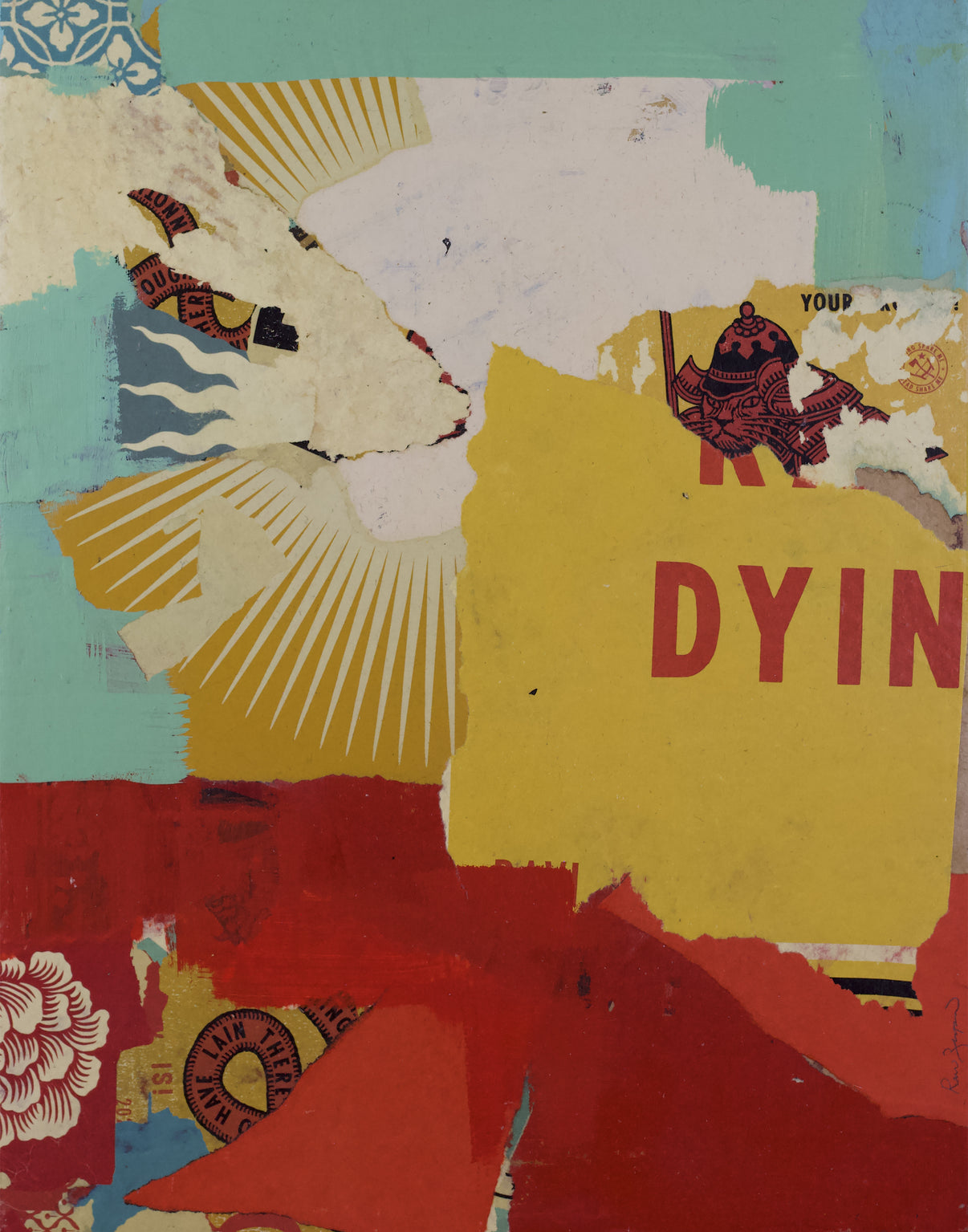 Original Artwork by Ravi Zupa titled Ravi Zupa - "Dyin'"