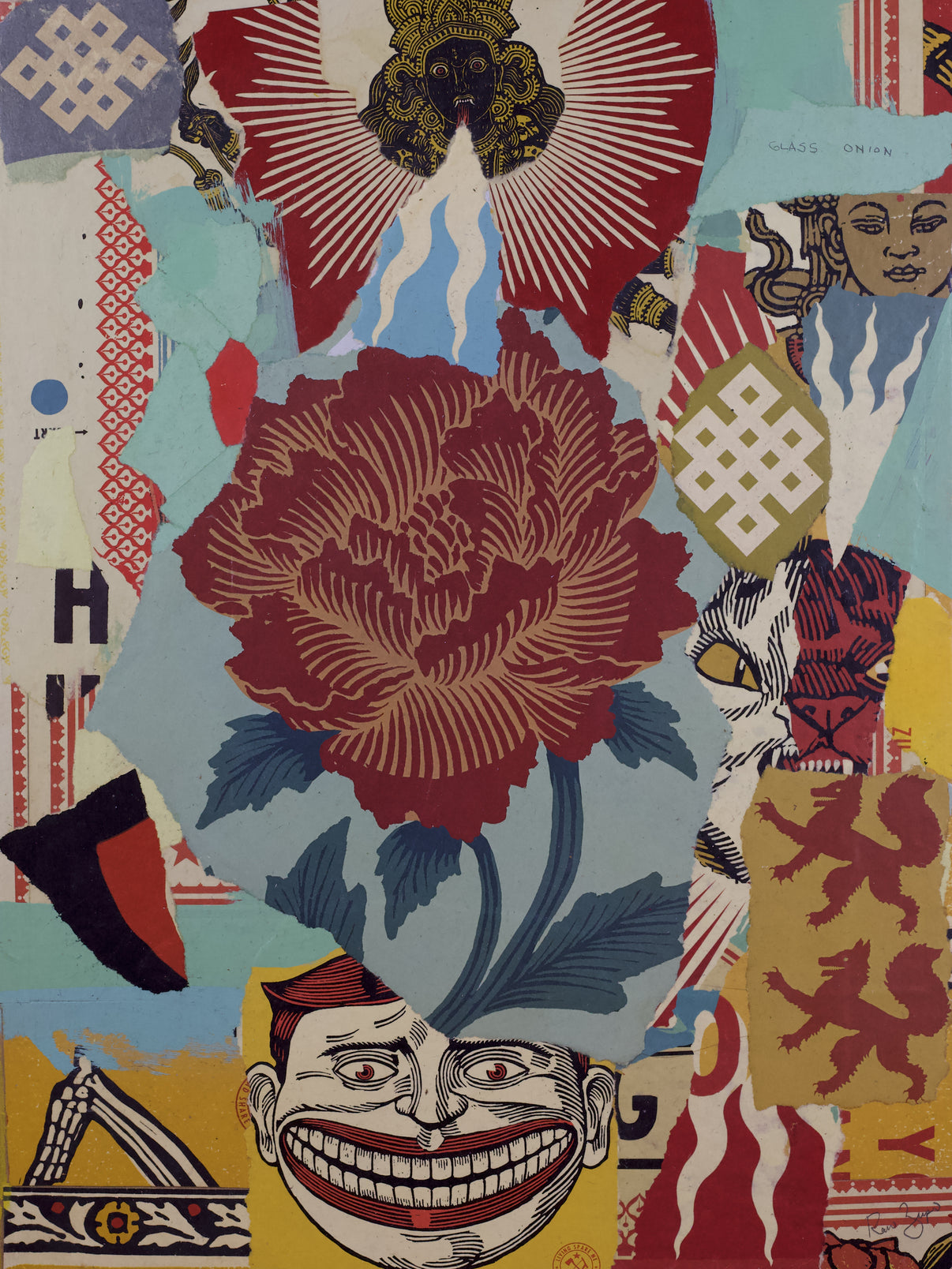 Original Artwork by Ravi Zupa titled Ravi Zupa - "Glass Onion"