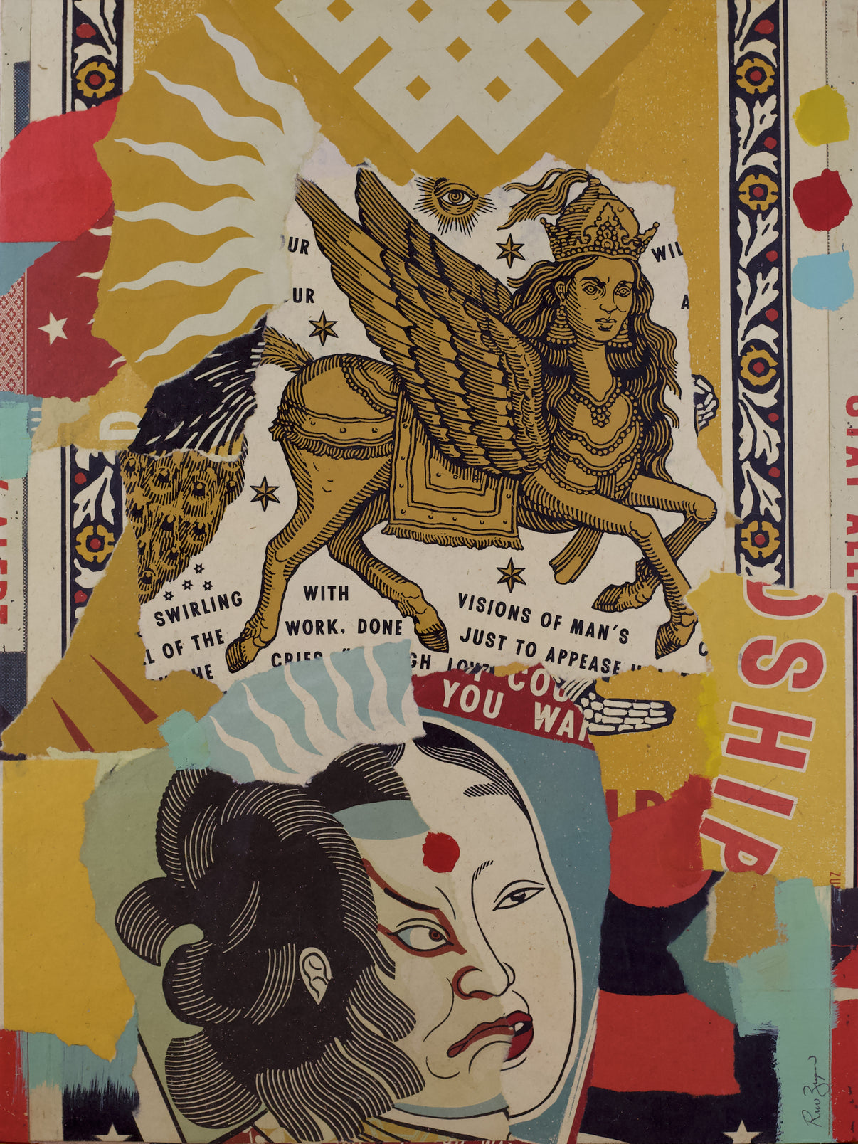 Original Artwork by Ravi Zupa titled Ravi Zupa - "Just to Appease"